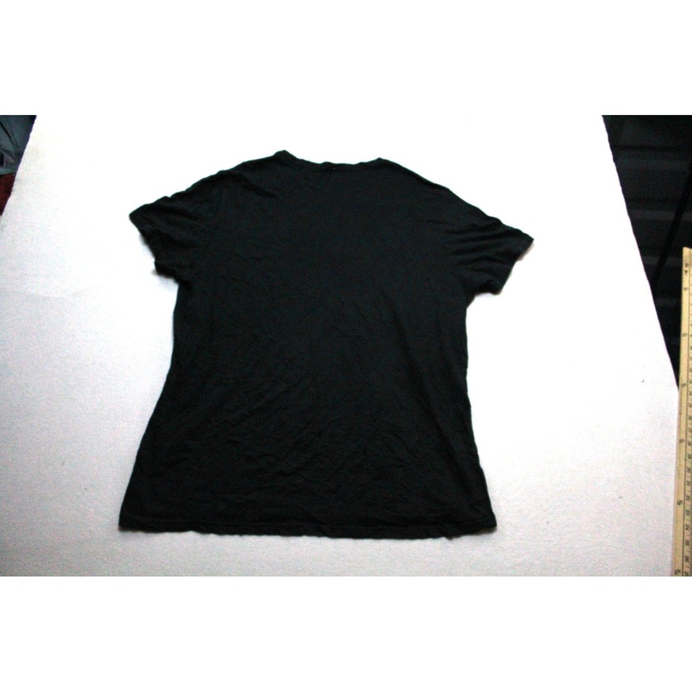 Goodfellow Pocket Tee Men Large Black Excellent Short Sleeve Crew Neck Standard